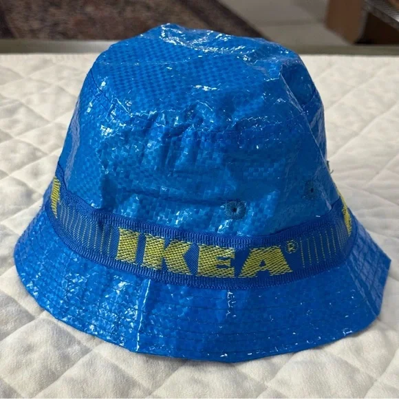 IKEA Bright Blue Bucket Hat - Picture 5 of 9